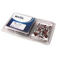 11 mm Crimp Vial Convenience Kits with Vials, Caps, and Septa, Restek