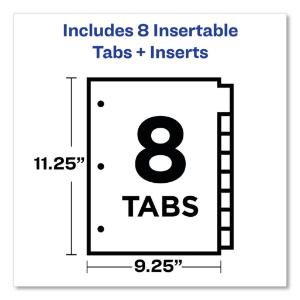 Big tab paper dividers