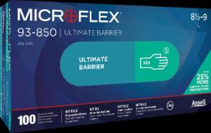 Microflex® 93-850 Ultimate Barrier Disposable Nitrile Gloves, Ansell