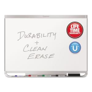 Prestige® 2 DuraMax® Porcelain Magnetic Whiteboard, Quartet®, Essendant