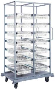 Partition Store Bay Carts, Quantum Storage Systems
