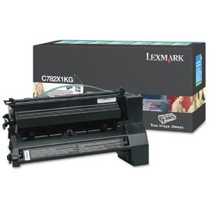 Lexmark™ Laser Cartridges, C782X1CG, C782X1KG, C782X1MG, C782X1YG, Essendant LLC MS