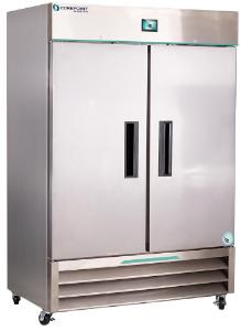 Upright laboratory and medical stainless steel freezer, 49 cu. ft., NSWDF492SSS/0A