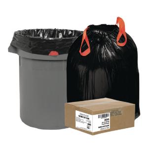 Draw 'n Tie® Heavy-Duty Trash Bags, Essendant