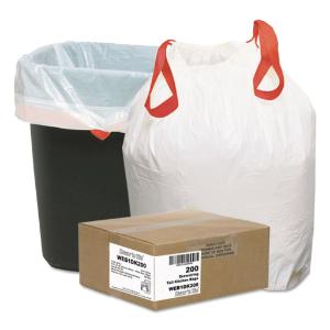 Draw 'n Tie® Heavy-Duty Trash Bags, Essendant