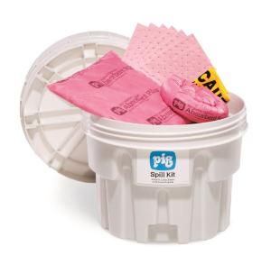 PIG® Hazmat spill kit in overpack salvage drum