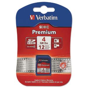 Verbatim® Premium SDHC Cards, Essendant LLC MS