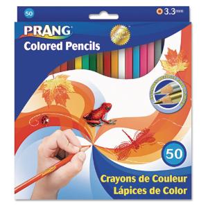Prang® 50-Color Pencil Set