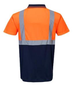High Visibility Two-Tone Polo Shirts, S479