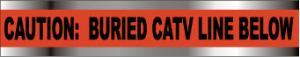 The Defender Detectable Warning Tape, NMC (National Marker Company)C