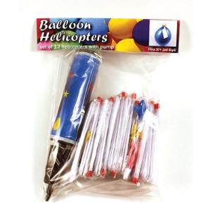 Balloon helicopter assembly, class pack of 25