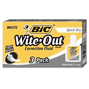 BIC® Wite-Out® Brand Quick Dry Correction Fluid