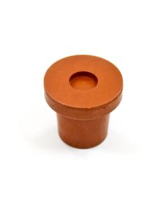 VWR® Red Rubber Stoppers, Flanged, Plasticoid
