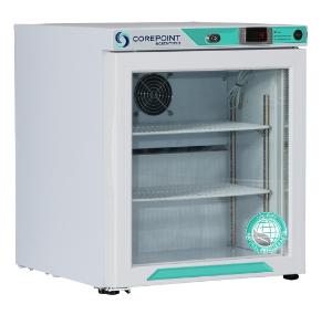 Countertop refrigerator, freestanding, left-hinged, 1 cu. ft., PR011WWGLH/0