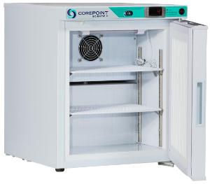 Countertop refrigerator, freestanding, 1 cu. ft., PR011WWW/0