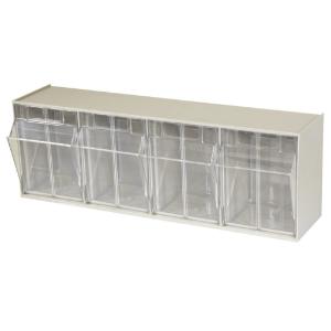 TiltView® Cabinets with Bins, Akro-Mils