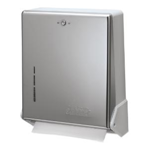 San Jamar® True Fold® Metal Front Cabinet Towel Dispenser