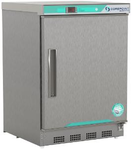 Undercounter refrigerator, built-in, stainless steel, 4.5 cu. ft., PR051SSS/0