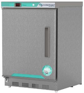 Undercounter refrigerator, built-in, stainless steel, left-hinged, 4.5 cu. ft., PR051SSSLH/0