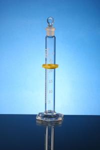 VWR® Measuring Cylinder, Hexagonal Base, with Stopper, Class A, Unserialized