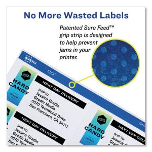 Shipping labels with trueblock™ technology
