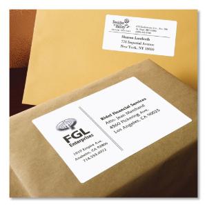 Shipping labels with trueblock™ technology