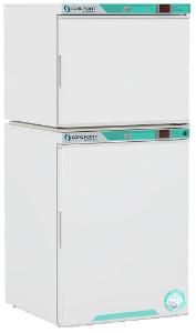White Diamond Series refrigerator and freezer combo unit auto defrost 6.5 cu. ft., exterior