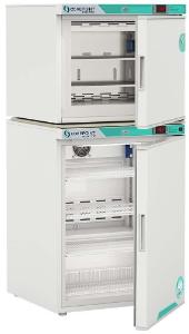 White Diamond Series refrigerator and freezer combo unit controlled auto defrost 6.2 cu. ft., interior