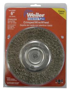 Weiler® Vortec Pro® Crimped Wire Wheel, ORS Nasco