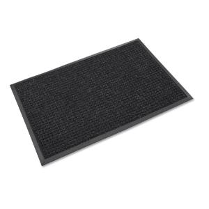 Wiper/scraper mat with gripper bottom