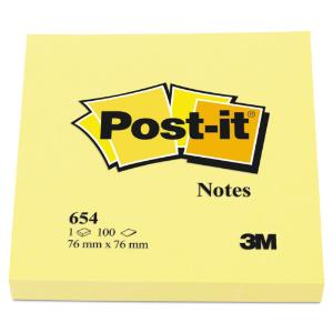 Notes original pads in canary yellow