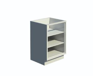 VWR® Contour™ Standing Height Open Storage Base Cabinet
