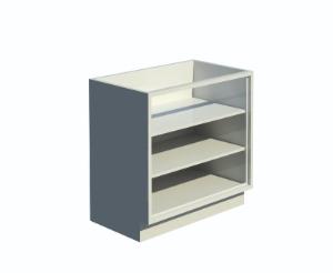 VWR® Contour™ Standing Height Open Storage Base Cabinet