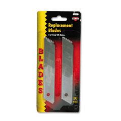 COSCO Snap-Blade Utility Knife Replacement Blades, Essendant
