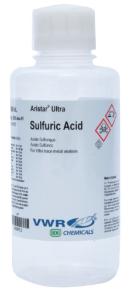Sulfuric acid 93-98%, ARISTAR® ULTRA, Ultrapure for trace metal analysis, VWR Chemicals BDH®