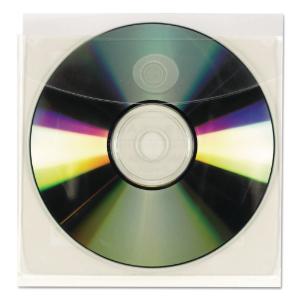Smead® Self-Adhesive Poly CD/Diskette Pockets