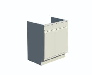 VWR® Contour™ Standing Height Sink Cabinets