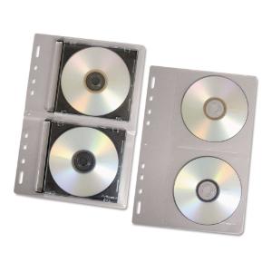 Fellowes® Vinyl CD/DVD Protector Sheets for Three-Ring Binders