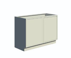 VWR® Contour™ Standing Height Blind Corner Base Cabinets