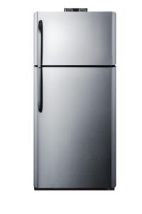 Break room refrigerator-freezer, 30" wide, with RHD door swing