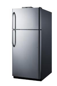 Break room refrigerator-freezer, 30" wide, with RHD door swing