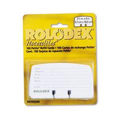 Rolodex™ Petite® Refill Cards, Essendant LLC MS