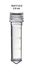 Conical tubes, flat, 2.0 ml