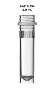 Microtubes with ribbing, freestanding, 2.0 ml