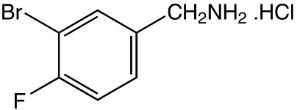 3-Bromo-4-fluorobenzylamine hydrochloride 98%