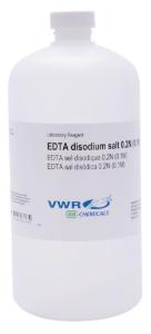 EDTA disodium salt 0.100 M (0.200 N) in aqueous solution, VWR Chemicals BDH®