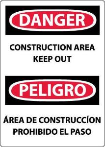 Admittance and Security Danger Signs, Construction and Maintenance, National Marker