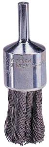 Weiler® Hollow-End Knot Wire End Brush, ORS Nasco