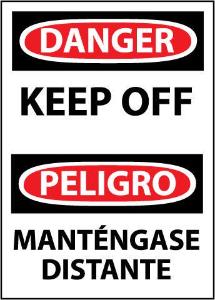 Admittance and Security Danger Signs, Keep Out, National Marker