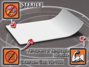Cleanroom Labels, Sterile